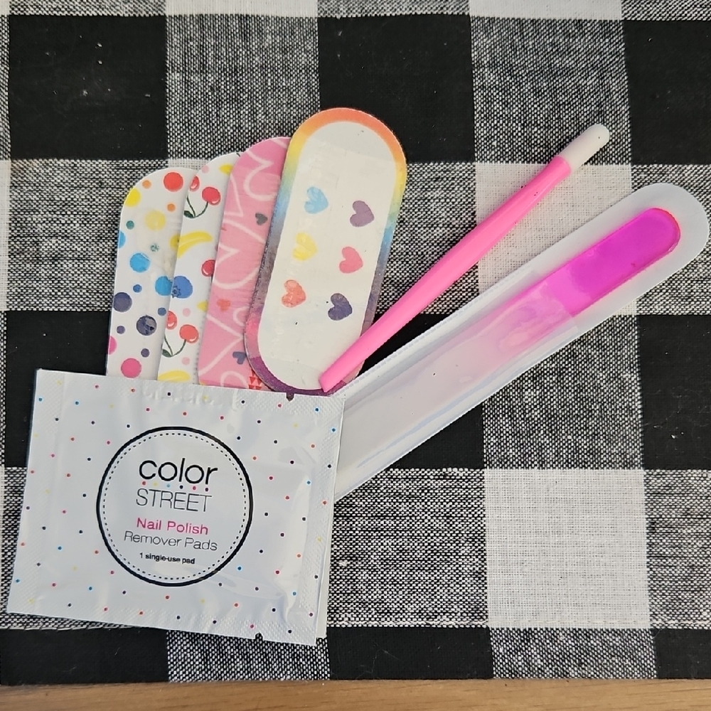 Glass Nail file & cuticle pusher